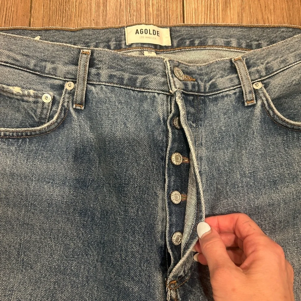 AGOLDE 90'S PINCH WAIST HIGH RISE STRAIGHT SIZE 32
